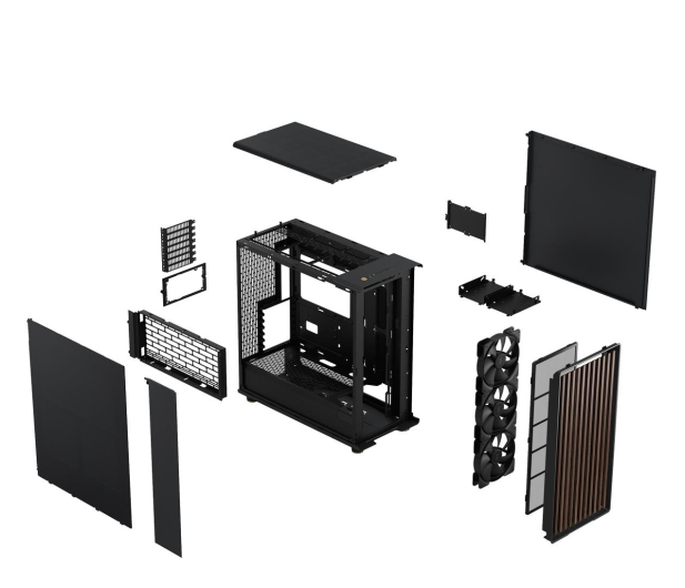 FRACTAL DESIGN North XL Charcoal Black FD-C-NOR1X-01 - 1228494 - zdjęcie 10
